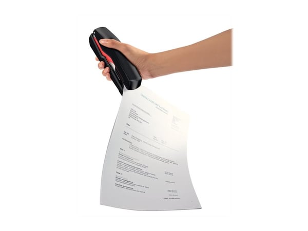 Rapid Supreme SO30 - Stiftemaskin - 30 ark - metall, ABS-plast - svart, rød