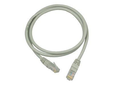 DELTACO - Koblingskabel - RJ-45 (hann) til RJ-45 (hann) - 5 m - UTP - CAT 5e - grå