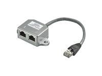 MicroConnect Y-ADAPTER - Verkonjakaja - RJ-45 (naaras) RJ-45 (uros) - RJ-45 (uros)