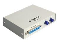 Delock Parallel Switch - Switch - 2 x parallell - skrivbordsmodell