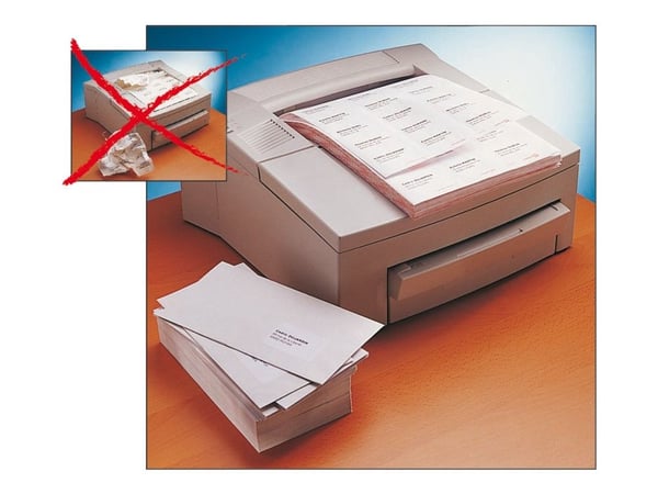 Laseretiket Avery L7173-100 99,1x57 mm hvid - (100 ark x 10 stk.)