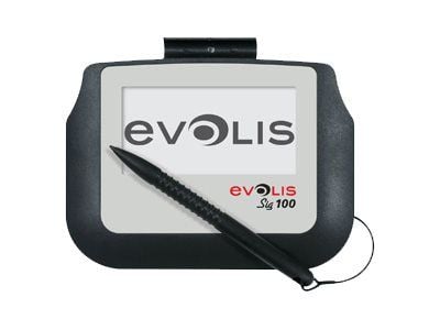 Evolis Signature 100 - Signaturterminal m/ LCD display - 4.7 x 9.5 cm - kablet - USB