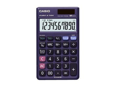 Casio SL-310TER - Lommekalkulator - 10 sifre - batteri, solpanel