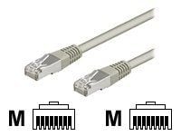 wentronic - Nettverkskabel - RJ-45 (hann) til RJ-45 (hann) - 30 m - FTP - CAT 5e - grå
