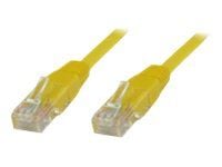 MicroConnect - Nettverkskabel - RJ-45 (hann) til RJ-45 (hann) - 1 m - UTP - CAT 6 - halogenfri - gul