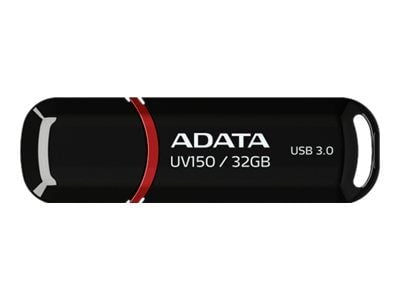 ADATA DashDrive UV150 - USB flashdrive - 32 GB - USB 3.0 - sort