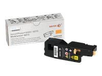 Xerox Phaser 6010 - Gul - original - tonerpatron - for Phaser 6000, 6010, 6010N; WorkCentre 6015B, 6015N, 6015NI, 6015V_BC, 6015V_NIC