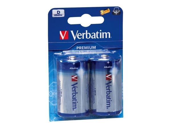 Verbatim - Paristot 2 x D - Alkalisk