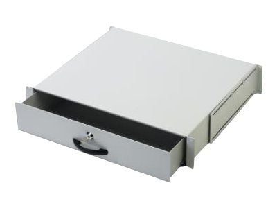 DIGITUS Professional DN-19 KEY-2U - Rack-skuffi viiveasennukselle - 2U - 19" - P/N: DN-19 22U-8/8, DN-19 47U-6/8-SW, DN-19 47U-8/10-SW, DN-19 47U-8...