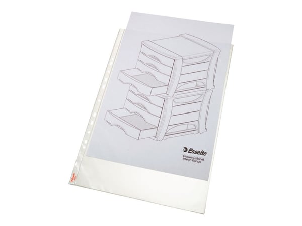 Plastlommer A3 Esselte Premium 0,08 mm højformat præg - (50 stk.)