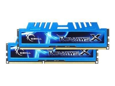 G.Skill Ripjaws-X - DDR3 - sats - 16 GB: 2 x 8 GB - DIMM 240-pin - 1600 MT/s / PC3-12800 - CL9 - 1.5 V - ej buffrad - icke ECC