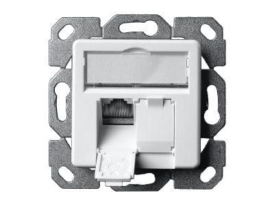 Telegärtner Cable duct mounting Cat.5e, Valkoinen, 70 mm, 43,2 mm, 70 mm
