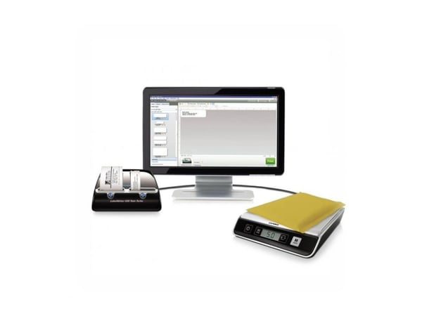 Pakkevægt DYMO® M10 digital 10kg - med USB-tilslutning
