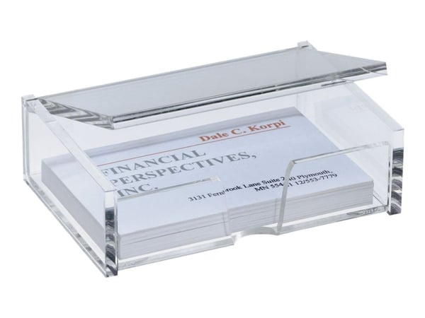 Sigel - Kortfil - for 90 x 58 mm - kapasitet: 80 kort - blank