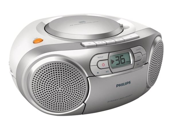 Philips AZ127 - Boomboks - 2 watt - sølv