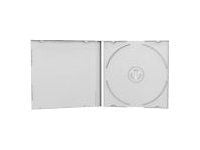MediaRange - CD-cover - kapasitet: 1 CD/DVD - gjennomsiktig (en pakke 100)