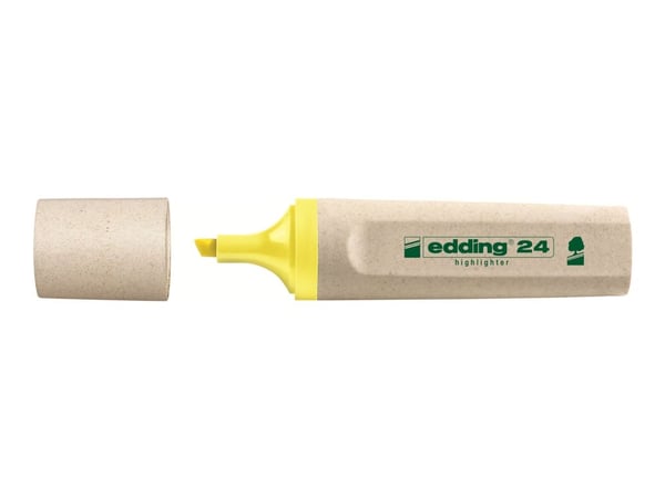 Överstrykningspenna Edding 24 Ecoline gul