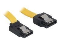 DeLOCK 0.3m SATA Cable, 0,3 m, Keltainen
