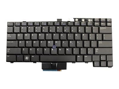 Dell Dual Pointing - Tastatur - Bakgrunnsbelyst - USA - Fornyet