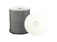 MediaRange Professional Line - 100 x CD-R - 700 MB (80 min) 52x - hvit - blekkstråleskrivbar overflate, skrivbar innerring - spindel