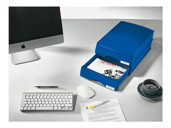 Leitz Plus - Brevfack - för A4 (210 x 297 mm) - blå