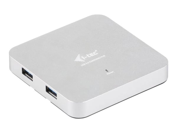 i-Tec USB 3.0 Metal Charging HUB - Hub - 4 x SuperSpeed USB 3.0 - stasjonær