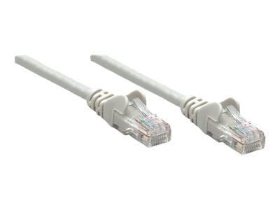 Intellinet Network Patch Cable, Cat5e, 15m, Grey, CCA, U/UTP, PVC, RJ45, Gold Plated Contacts, Snagless, Booted, Lifetime Warranty, Polybag - Kobli...