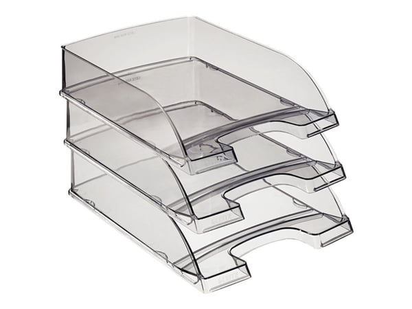 Leitz Plus Standard lomakelaatikko, Muovi, Läpinäkyvä, A4, 242 x 330 x 60 mm, 255 mm, 357 mm