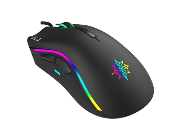 Inca IMG-349, Oikeakätinen, Optinen, USB, 6400 DPI, Musta