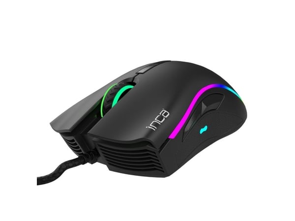 Inca IMG-349, Oikeakätinen, Optinen, USB, 6400 DPI, Musta