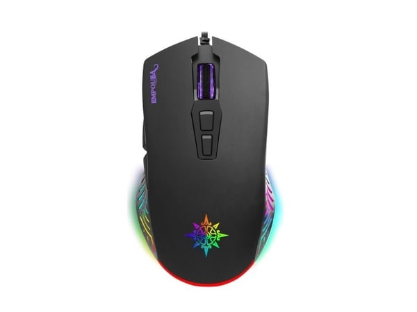 Inca IMG-309, Ambidekstriøs, USB Type-A, 7200 DPI, Sort