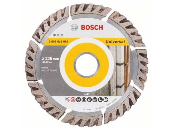 Bosch Standard for Universal - Diamantskjæreplate - for betong, murverk - 125 mm