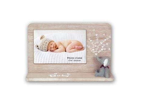 ZEP Dumbo, Enkel bilderamme, MDF, Naturlig, Bord, 10 x 15 cm, Rektangulær