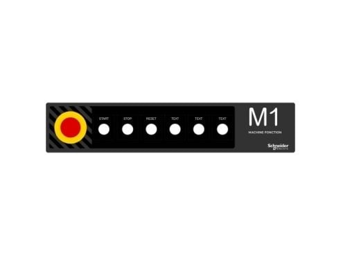 Schneider Electric ZBYLEG501001, Muovi, Harmony XB4Harmony XB5Harmony XB6Harmony 9001K, 30 g, 235 g, 430 mm, 530 mm