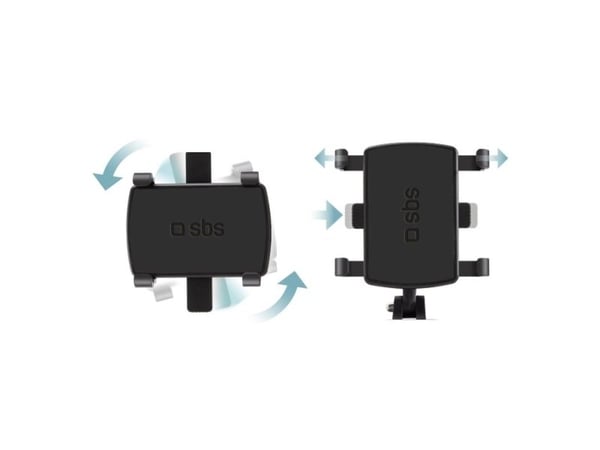 SBS TESUPPWHEELK, Telefon, Passiv holder, Bil, Sort