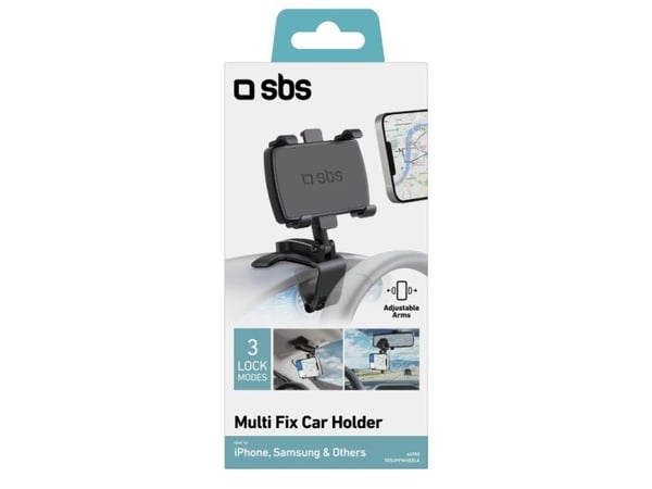 SBS TESUPPWHEELK, Telefon, Passiv holder, Bil, Sort