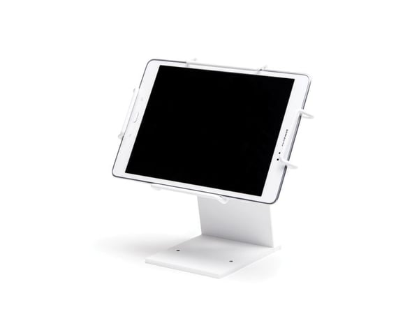 Star mUNITE EZDESK KIOSK - Ställ - för skrivare/surfplatta - stål - vit