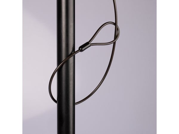 Lindy 21150, 2 m, Nøkkel, Plast, Polyvinylklorid (PVC), Stål, Svart