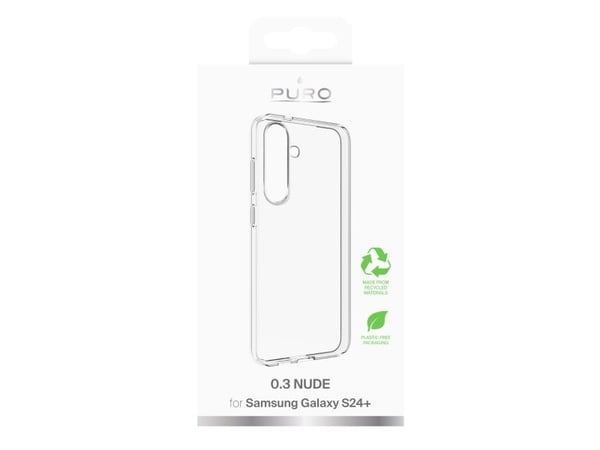 PURO PUSGS24P03NUDETR, Etui, Samsung, Galaxy S24+, 17 cm (6.7"), Gjennomsiktig