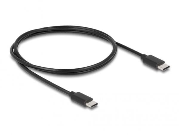 DeLOCK 66468, Sisätila, USB, Langaton lataaminen, 1 m, musta, Harmaa, Valkoinen