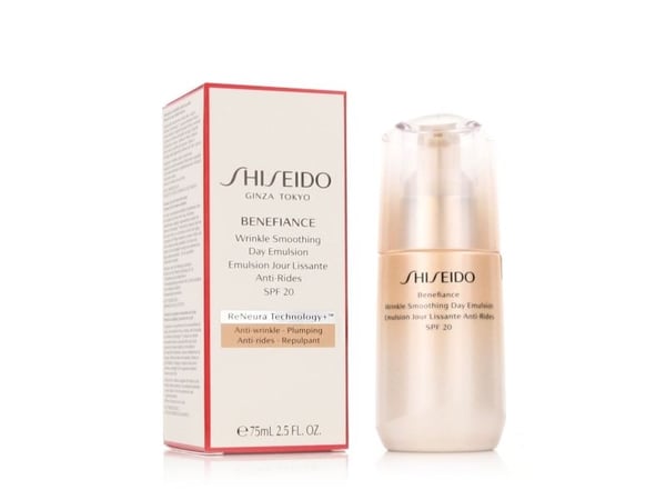 SHISEIDO BENEFIANCE WRINKLE SMOOTHING DAY EMULSION 75ML