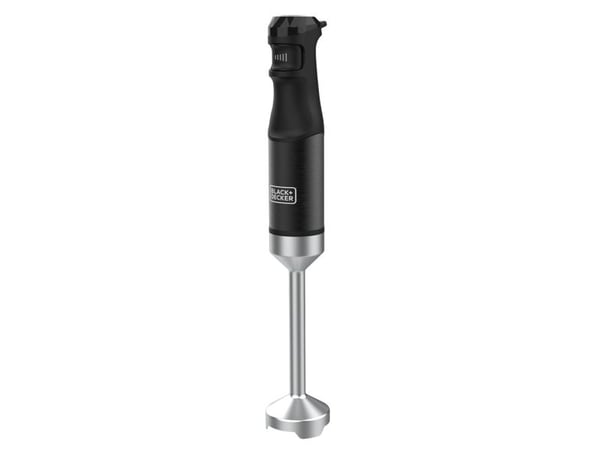 Black & Decker BXHBA1501E, Stav Mikser, 1500 W, Sort, Gjennomsiktig