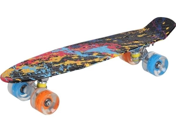 Skateboard Enero, plast 22" graffiti