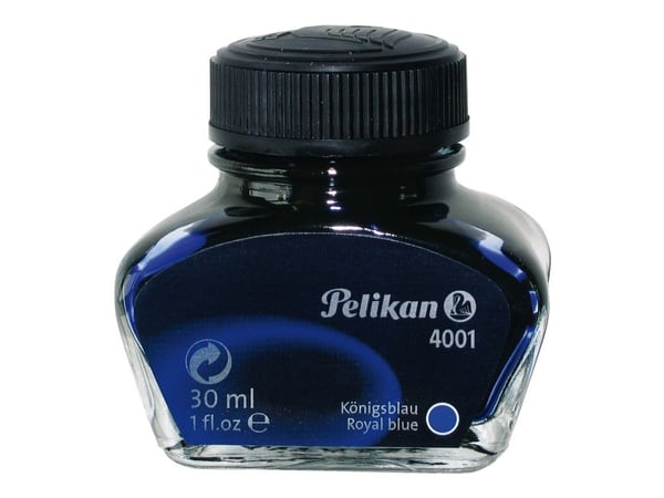 Pelikan 4001 - Blekk - kongelig blått - 30 ml