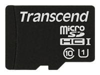 Transcend - Flash-muistikortti - 16 GB - UHS Class 1 / Class10 - microSDHC