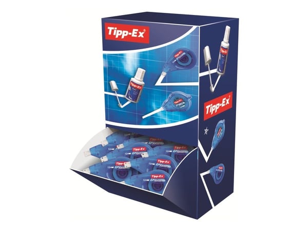 Tipp-Ex Easy Correct - Retterulle - 4.2 mm x 12 m (en pakke 20)