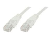 MicroConnect - Nettverkskabel - RJ-45 (hann) til RJ-45 (hann) - 20 m - UTP - CAT 6 - formstøpt - hvit