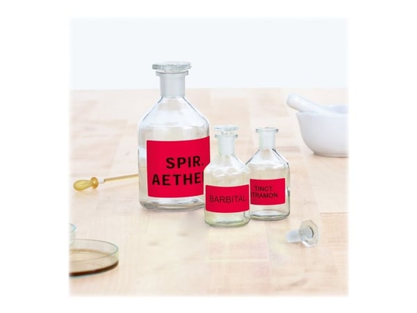 HERMA Special - Papir - matt - permanent selv-adhesiv - lysende rød - 60 mm rund 240 etikett(er) (20 ark x 12) fluorescerende etiketter