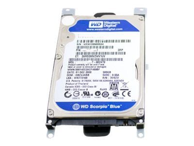 HP - Harddisk - 500 GB - intern - 2.5" - SATA 3Gb/s - 5400 rpm