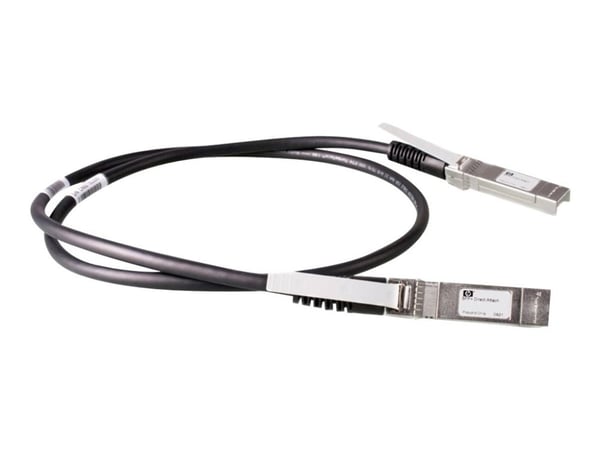 HPE X240 Direct Attach Cable - Nettverkskabel - SFP+ til SFP+ - for Edgeline e920; Networking Comware 2150 16, 2150 24, 2150 48, 2150 8p, 5150L 24
